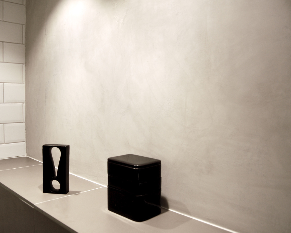 Bath/shower room with Japanese influence in Brussels, Belgium | British ...